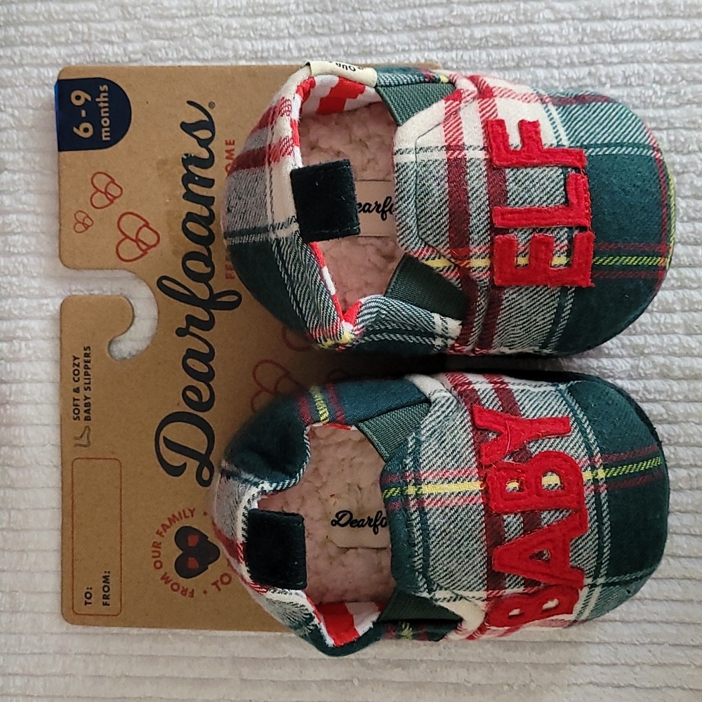 Dearfoams baby slippers